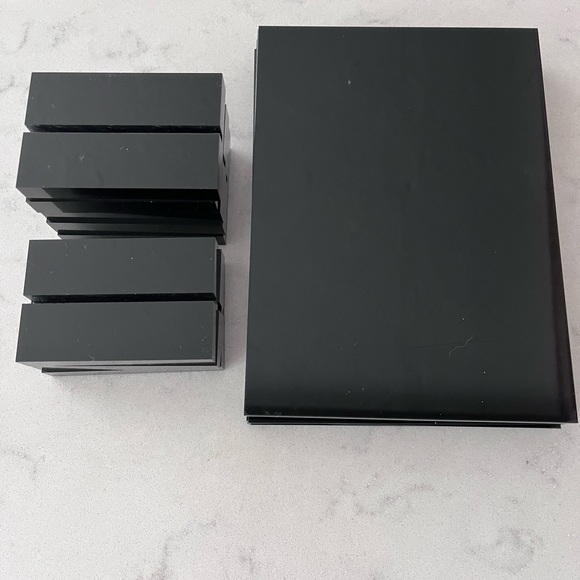 WEDDING TABLE NUMBER BLACK ACRYLIC SIGN BLANK - Picture 4 of 4